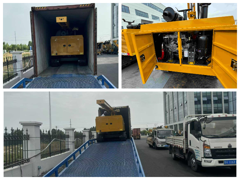 TEVIS Delivers 6 Solar Pile Drivers to Saudi Arabia TEVIS Delivers 6 Solar Pile Drivers to Saudi Arabia